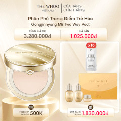 Phấn Phủ Trang Điểm Trẻ Hóa Gongjinhyang Mi Two Way Pact