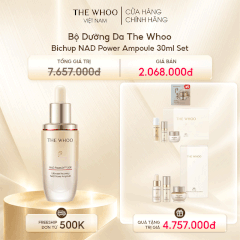 Bộ Dưỡng Da The Whoo Bichup NAD Power Ampoule 30ml Set