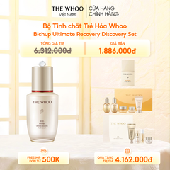 Bộ Tinh chất Trẻ Hóa Whoo Bichup Ultimate Recovery Discovery Set