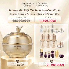 Bộ Kem Mắt Kiệt Tác Hoàn Lưu Cao Whoo Hwanyu Imperial Youth Contour Eye Cream New Year Set