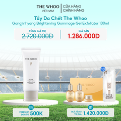 Gel Tẩy Tế Bào Chết Dạng Gel Whoo Gongjinhyang Seol Brightening Gommage Gel