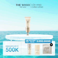 Kem chống nắng Whoo Vàng Anti Wrinkle UV Protective SPF50+, PA++++