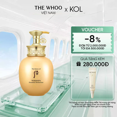 [KOL x The Whoo] Sữa dưỡng thể Đông y WhooSpa Essential Moisturizer