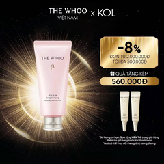 [KOL x The Whoo] Sữa rửa mặt cấp ẩm Gongjinhyang Soo Hydrating Foam Cleanser