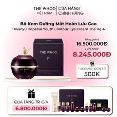 Bộ Kem Mắt Kiệt Tác Hoàn Lưu Cao Whoo Hwanyu Imperial Youth Contour Eye Cream Thế Hệ 5