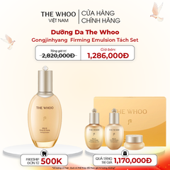 Bộ Kem chống nắng Whoo Vàng Anti Wrinkle Sunscreen Set Y25