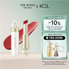 Bộ Son Dưỡng Môi Đông Y Whoo Mi Glow Lip Balm Set Peony Coral