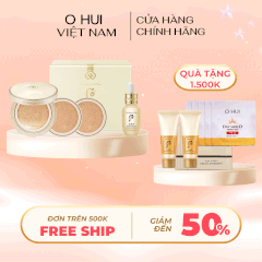 Bộ Cushion Trang Điểm Whoo Gongjinhyang Mi Luxury Golden Cushion Glow