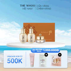 Bộ dưỡng da Whoo Cheongidan Radiant Rejuvenating Mini Set 3pcs