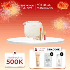 Bộ Son Dưỡng Môi Đông Y Whoo Glow Lip Balm Special Set Pink