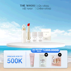 Bộ Son Dưỡng Môi Đông Y Whoo Mi Glow Lip Balm Set Bloom Red