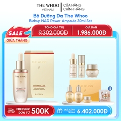 Bộ Dưỡng Da The Whoo Bichup NAD Power Ampoule 30ml Set