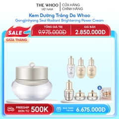 Kem dưỡng trắng da Whoo Gongjinhyang Seol Radiant White Moisture Cream