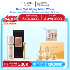 Kem Mắt Chống Nhăn Whoo Cheonyuldan Ultimate Regeneratite Eye Lift Cream