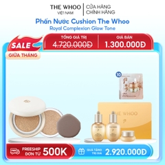 Phấn Nước Cushion The Whoo Royal Complexion Glow