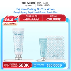 Bộ Kem Dưỡng Da Tay Whoo Gongjinhyang Royal Hand Cream Special Set