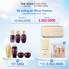 Bộ dưỡng da Whoo Hwanyu Imperial Youth mini 7 pcs
