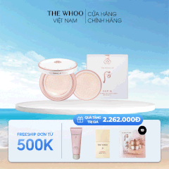 Cushion đa năng Gongjinhyang Seol Radiant White Tone Up Sun Cushion SPF50+,PA+++