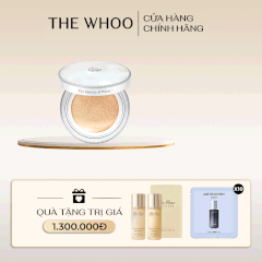 Cushion trang điểm dưỡng trắng Gongjinhyang Seol Radiant White Moisture Cushion Foundation SPF50+,PA+++