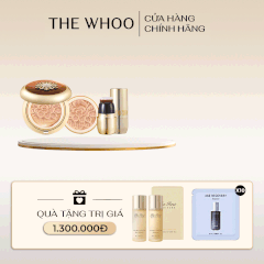 Cushion Trang Điểm Dưỡng Trắng Whoo Cheongidan Essence SPF50+/PA+++