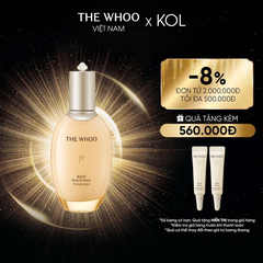 [KOL x The Whoo] Sữa dưỡng ẩm da The Whoo Gongjinhyang Firming Emulsion