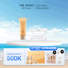 Mặt nạ ngủ Whoo vàng Gongjinhyang Firming Neck and Face Protein Repair Mask