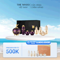 Set kem dưỡng vùng mắt hoàn lưu cao Whoo Hwanyu Imperial Youth Eye Cream