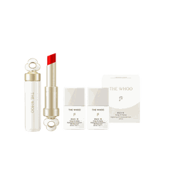 Bộ Son Dưỡng Môi Đông Y Whoo Mi Glow Lip Balm Set Bloom Red