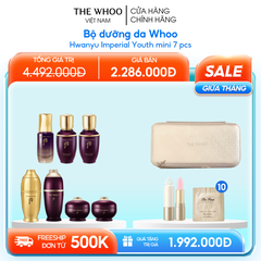 Bộ dưỡng da Whoo Hwanyu Imperial Youth mini 7 pcs