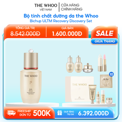Bộ Tinh chất Trẻ Hóa Whoo Bichup Ultimate Recovery Discovery Set