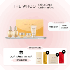 Bộ Dưỡng Da Whoo Gongjinhyang 3PCS Special Set Holiday