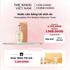 Nước cân bằng tái sinh da Cheongidan Pro Radiant Balancer Toner