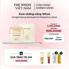 Kem chống nắng Whoo Gongjinhyang Sunquid Uv Protective Lotion
