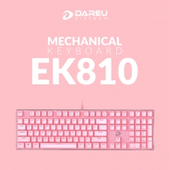 Bàn phím cơ Dareu EK810 QUEEN | Pink led