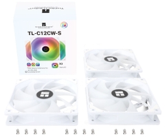 Quạt tản nhiệt Thermalright TL-C12C-S Black | White ARGB