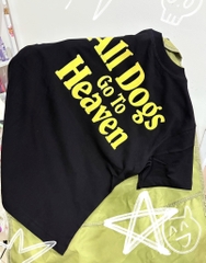 Áo thun ALL DOGS GO TO HEAVEN