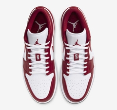 JORDAN 1 LOW GYM RED WHITE