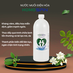 Nước muối điện hoá HomoSAN Chai 1L