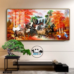 Tranh Tráng Gương Mã Đáo Thành Công - MDTC005 - Tomdecor
