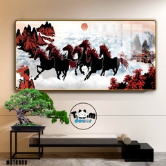 Tranh Tráng Gương Mã Đáo Thành Công - MDTC009 - Tomdecor