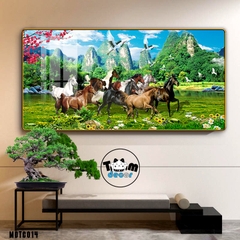 Tranh Tráng Gương Mã Đáo Thành Công - MDTC014 - Tomdecor