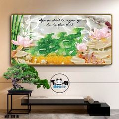 Tranh Tráng Gương Mã Đáo Thành Công - MDTC016 - Tomdecor