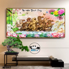 Tranh Tráng Gương Mã Đáo Thành Công - MDTC017 - Tomdecor