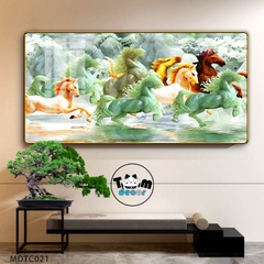 Tranh Tráng Gương Mã Đáo Thành Công - MDTC021 - Tomdecor