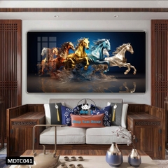 Tranh Tráng Gương Mã Đáo Thành Công - MDTC041 - Tomdecor