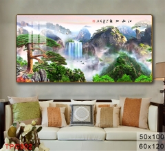 Tranh Sơn Thuỷ Tranh Phong Cảnh Cao Cấp - TPC002