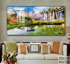 Tranh Sơn Thuỷ Tranh Phong Cảnh Cao Cấp - TPC006