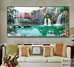 Tranh Sơn Thuỷ Tranh Phong Cảnh Cao Cấp - TPC012