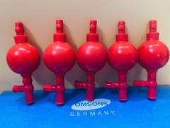 Quả bóp cao su 3 van, loại cao su silicon, Hãng OMSONS GERMANY