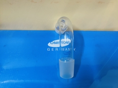 Cổ nối cong 2 đầu N29/32, dạng vuông góc, Hãng OMSONS GERMANY